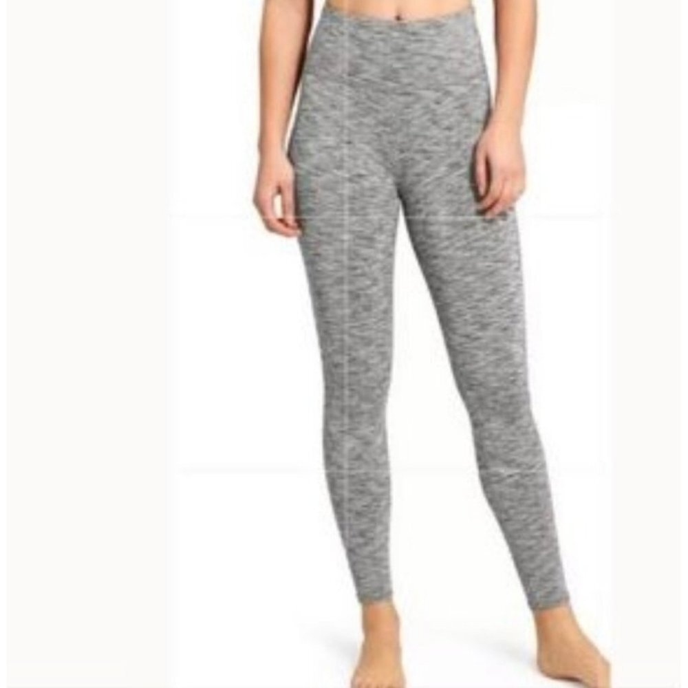 Athleta serene chaturanga high rise 7/8 gray legging size M
